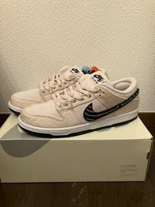 NIKE ナイキ　SB ダンク　ロー　27.5cm アルビノ&プレト　Albino & Preto × Nike SB Dunk Low Pro QS Pearl White 柔術