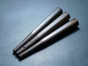 ^301838*10^ shamisen tool hexagon chamfering thread to coil 3 point wooden 