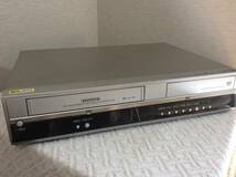 東芝TOSHIBA VTR一体型DVDレコーダ D-VR5 VHSからDVD-R/RWへダビング可能 ジャンク_画像3