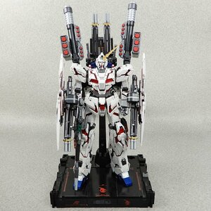 ジャンク品 【組立済み】 PG 1/60 RX-0 フルアーマーユニコーンガンダム LED入り◆破損あり [X8009]