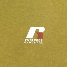 RUSSELL ATHLETIC/NICO AND… ダブルネームTシャツ メンズL オリーブイエロー_画像6