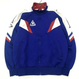 90's古着le coq sportif/ルコック ジャージ トラックトップ メンズM ブルー トラックジャケット