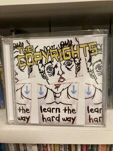 The Copyrights 「Learn The Hard Way 」CD punk pop melodic teenage bottlerocket lillingtons queers ramones methadones emo red scare