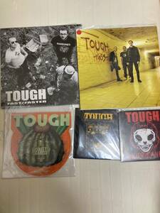 Tough LPx2 EPx3 5枚セット　バラ売り可 punk pop ramones italy manges screeching weasel queers monster zero rock ラモーンズ　melodic