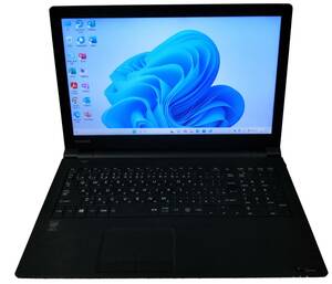 ★【驚速TOSHIBA B35/R i5-5200U 2.2GHz x4+8GB+新品SSD240GB 15.6インチノートPC】Win11+Office2021 Pro/HDMI/WEBカメラ■D102340