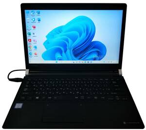 ★【驚速 TOSHIBA R73/T i3-6100U 2.3GHz x4+8GB+SSD240GB 13.3インチノートPC】Win11+Office2021 Pro/HDMI/USB3.0■D102424