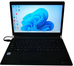 ★【驚速 TOSHIBA R73/T i3-6100U 2.3GHz x4+8GB+SSD240GB 13.3インチノートPC】Win11+Office2021 Pro/HDMI/USB3.0■D102425