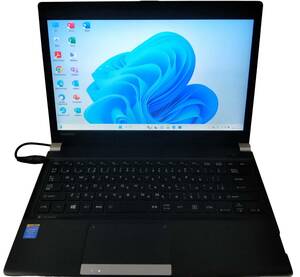 ★【驚速 TOSHIBA R734/K i5-4300M 2.60GHz x4+4GB+SSD256GB 13.3インチノートPC】Win11+Office2021 Pro/USB3.0/HDMI■D102310