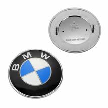 即日発送 BMW 78mm 純正 OE ボンネット トランク サイド リヤ エンブレム E65 E66 X5　E53 Z3　など_画像5