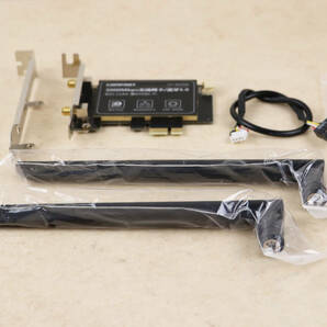 新品！無線LANアダプタ COMFAST Wi-Fi 6 PCIe 2974Mbps Intel AX200 Bluetooth 5.0対応 PCI-Express ②の画像4