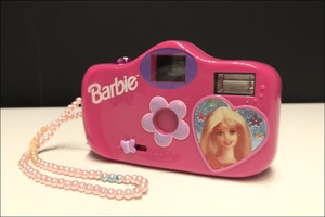 【送料無料】東京)◇Barbie バービー トイカメラ 35mmフィルムカメラ