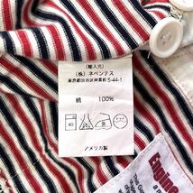 ENGINEERED GARMENTS / エンジニアードガーメンツ ボーダーカーディガン シャツジャケット M_画像5