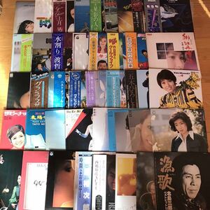 ▼まとめ出品▼ その② 昭和歌謡系 40枚 岡崎友紀 ザ・ピーナッツ 藤圭子など レコード 中古 現状品 邦楽 和モノ 歌謡曲 帯 帯付き