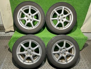 TOYOTA トヨタ ACR50 エスティマ 純正 17インチ 7.0J +50 PCD114.3 5H【215/55R17】ECOPIA 2019年製 4分山 夏 ラジアルタイヤ付4本セット！