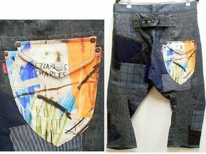 Junya Watanabe Man | H.Lorenzo|Patches Jeans (WK-P207-051-INDIGO), L / Indigo