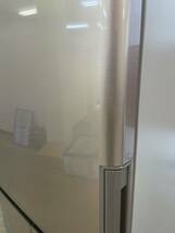 ★美品★冷蔵庫シャープ SJ-X416J-T 412L プラズマクラスター どっちもドア(両開き・鋼鈑タイプ) 幅60.0cm スリム_画像2