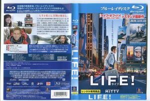 e1483 ■ケース無 R中古BD「LIFE! ライフ」ベン・スティラー/クリステン・ウィグ レンタル落ち