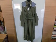 T【3い-96】【60サイズ】▲美品タグ付き/pameo pose パメオポーズ/Emperor Dress 変形デザインワンピース/2321203001/F_画像2