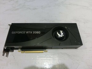 T【2わ-59】【80サイズ】▲ZOTAC GAMING GeForce RTX 2080 グラフィックスボード/ZT-T20800A-10B/状態不良ジャンク品