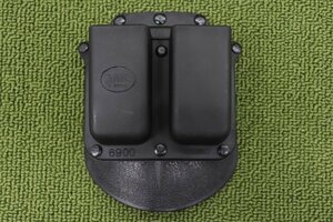 ML1新品 フォーブス型 グロック ダブルマガジンポーチ 6900 Paddle/Fobus Magazine Pouches/17 18 19 BBローダー 管理1008nskm