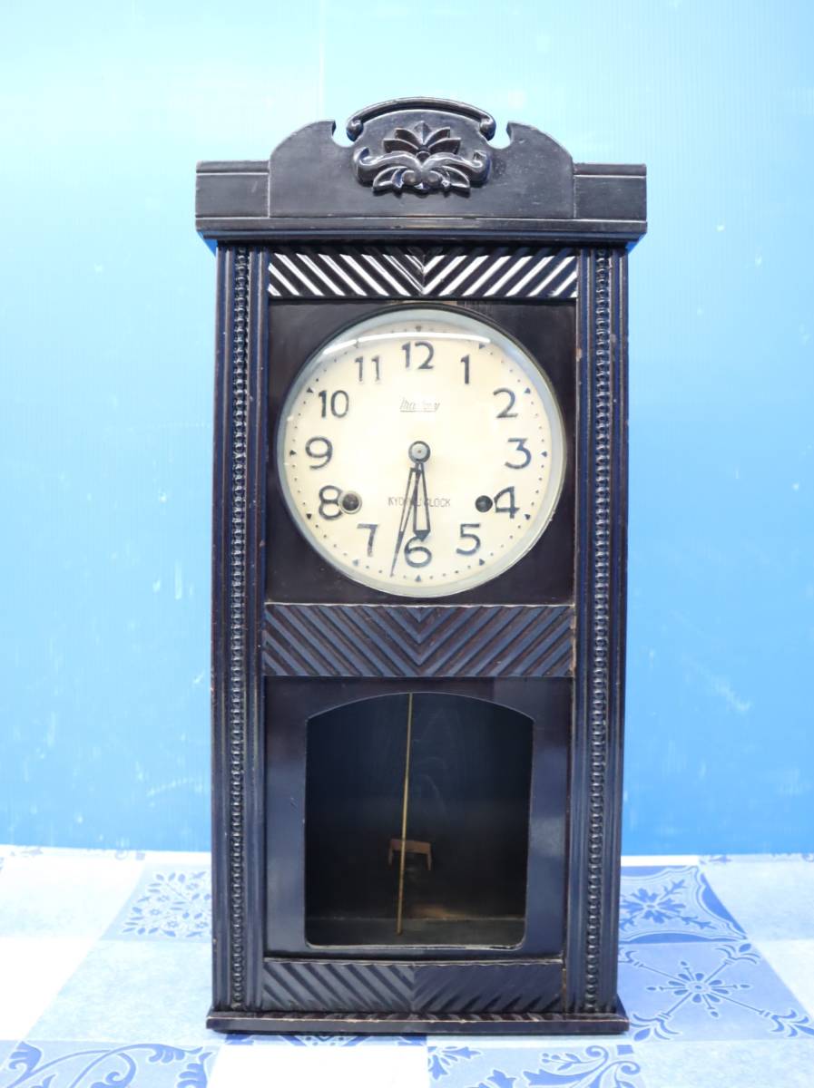 ANSONIA CLOCK/アンソニア 大型 掛け時計 ゼンマイ式/振り子 八角時計