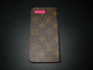 LOUIS VUITTON/ルイヴィトン モノグラムスマホケース iPhone 7/8/SE用 中古