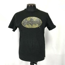 FUSED SENSITIVITY abx★バットマン/ラインストーン/半袖Ｔシャツ【Mens size -3/黒/black】DC Tops/Shirts◆BH132_画像1