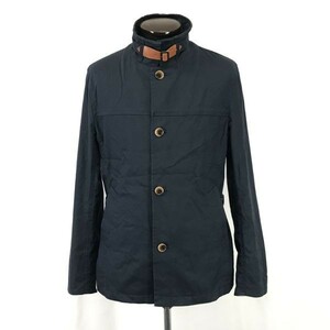 日本製★メンズビギ/Men's bigi★スタンドカラージャケット【3/メンズL/紺/navy】Coats/Jackets/Jumpers◆pBH300