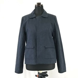 フランス製★レプレリード パリ/les prairies de paris★ステンカラージャケット/ボタンレス【women’s -1/S/紺/navy】Coats◆pBH289