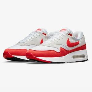 送料無料 新品未使用 国内正規品★NIKEナイキ★AIR MAX1 '86 Premiumエアマックス1/27cmメンズ9★DQ3989-100BigBubble Heritage白赤定番