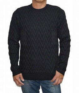 ニコル NICOLE selection セーター ニット 黒 2466-6030 メンズ 秋物 冬物 防寒 耐寒 保温 ブラック 46(M)