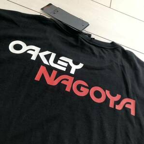 S・新品未着用★OAKLEY NAGOYA★接触冷感・通気性・吸汗速乾・超軽量・限定生産Tシャツ【オークリー 名古屋】●定価3,980円●ブラック/黒●の画像1