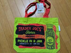 未使用 TRADER JOE'S トレーダージョーズ トートバッグ エコバッグ　/タグ付き