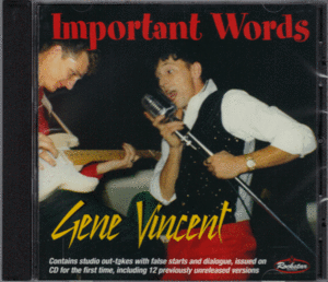 【新品/輸入盤CD】GENE VINCENT/Important Words