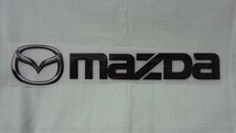 【Jリーグ】MAZDAスポンサーロゴシート [黒] 2/サンフレッチェ広島　_画像1