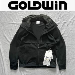 新品 GOLDWIN GSM22007 BLACK Sサイズ ゴールドウイン フーデッドパーカー メッシュジャケット プロテクター装備 A51024-9の画像1