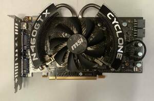 中古 訳有 グラフィックボード MSI nVidia GeForce GTX460GTX CYCLONE OC グラボ