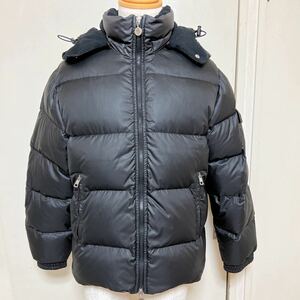 MONCLER モンクレール ダウンジャケット MAYA マヤ ブラック size 0 フード脱着可 メンズ