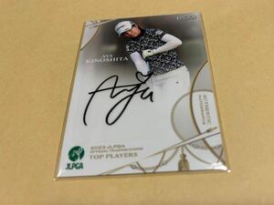 EPOCH 2023 日本女子ゴルフ協会　JLPGA 木下彩　直筆サインカード 75枚限定　エポック　TOP PLAYERS