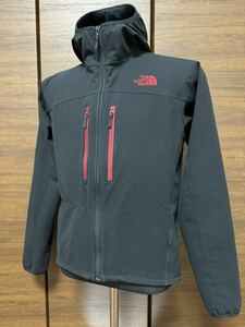 THE NORTH FACE(ザ・ノースフェイス） V3 LIGHT HOODIE（V3ライトフーディ）NP21433 M ブラック 高機能ジャケット GOLDWIN正規品 赤ロゴ