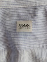 ●ARMANI COLLEZIONI　アルマーニコレツィオーニARMANI/ ワイシャツ　Lサイズ　綿100% コットンシャツ 長袖_画像7