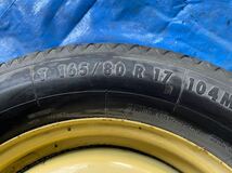 33 トヨタ ANH20W 25 ヴェルファイア アルファード スペアタイヤ 165/80 R17_画像2