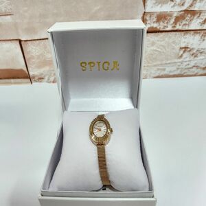 美品！レディース 87　SPICA スピカ 腕時計 楕円形 ゴールド