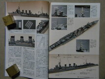 ▲モデルアート№906▲艦船模型コレクション～軽巡 北上/給糧艦 間宮/水上機母艦 君川丸/駆逐艦 島風/ズムウォルト/空母 イントレピッド_画像4