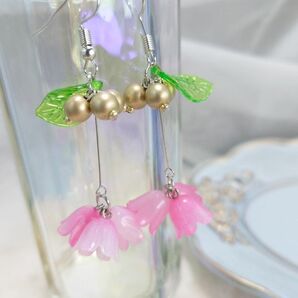 ハンドメイドピアス No.180