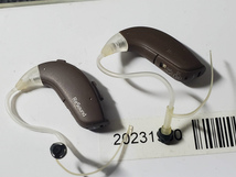 [1468]中古 GNリサウンド 補聴器 右耳用 リサウンドリンクス2 9E+ LS977-DW 左耳用 ジャンク 耳掛け型_画像3