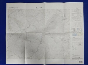 25000分の1地形図【瓶ヶ森】国土地理院発行・平成6年修正測量・平成10年発行　《石鎚山系・成就社・土小屋・寒風山トンネル開通前》