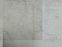 25000分の1地形図【富貴】国土地理院発行・平成元年修正測量・H2年発行●一部書込あり●《五條市・旧西吉野村・五新線（JRバス専用道）》_画像4