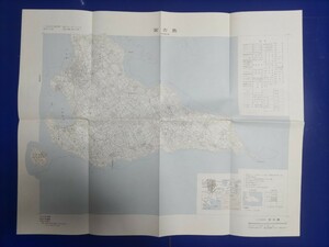 50000分の1地形図【宮古島】国土地理院発行・平成4年修正・平成5年発行　《宮古島・平良市・下地町・上野村・城辺町》