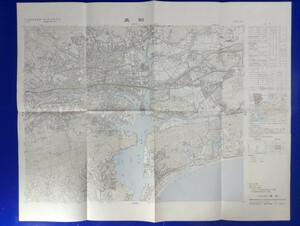 25000 minute. 1 topographic map [ Kochi ] country plot of land .. issue * Showa era 63 year modification measurement * Heisei era origin year issue { earth . line *. door .* mirror river }